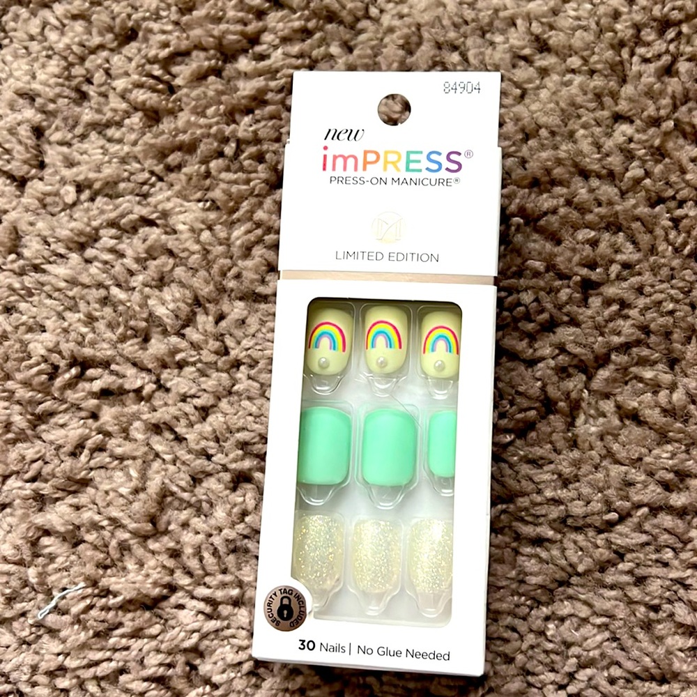 Impress limited edition press on manicure